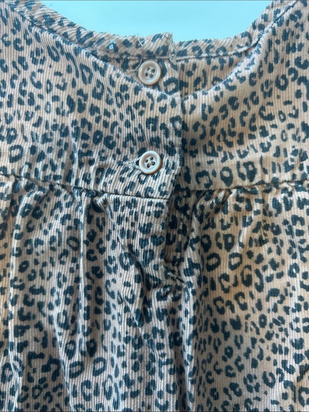 Gap Toddler Leopard Print Corduroy Dress